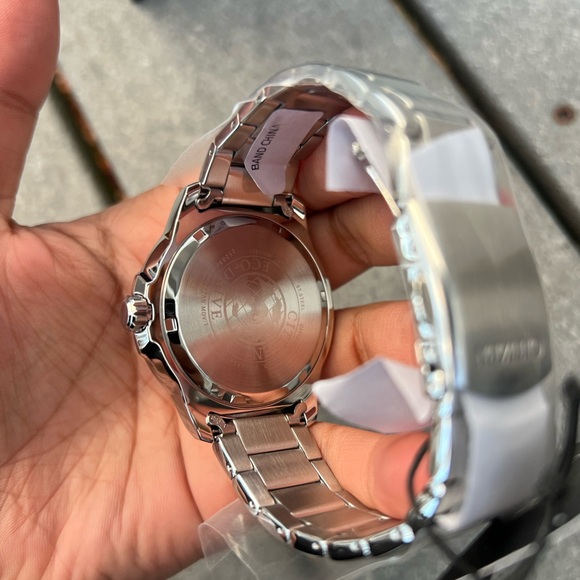 Citizen pepsi dial Men's Eco-Drive Stainless Steel Bracelet Watch - Picture 7 of 10